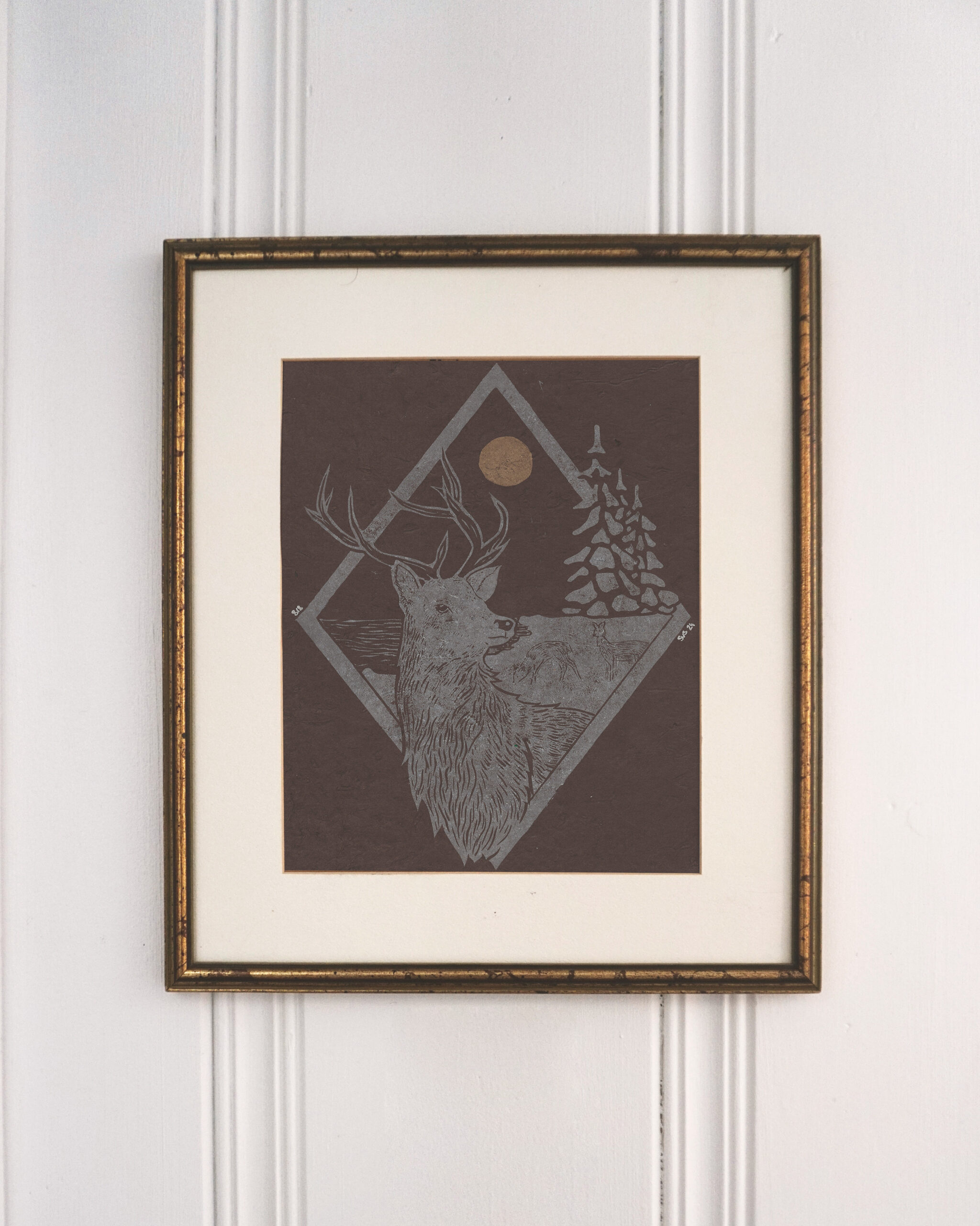 Voyage Nocturne Puzzle Print