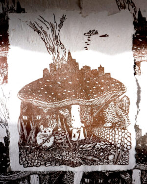 Heartpiece Botanical Blockprint Shelter