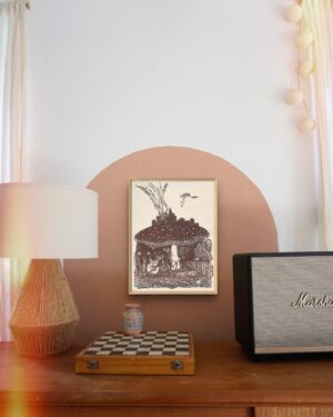 Heartpiece Botanical Blockprint Shelter