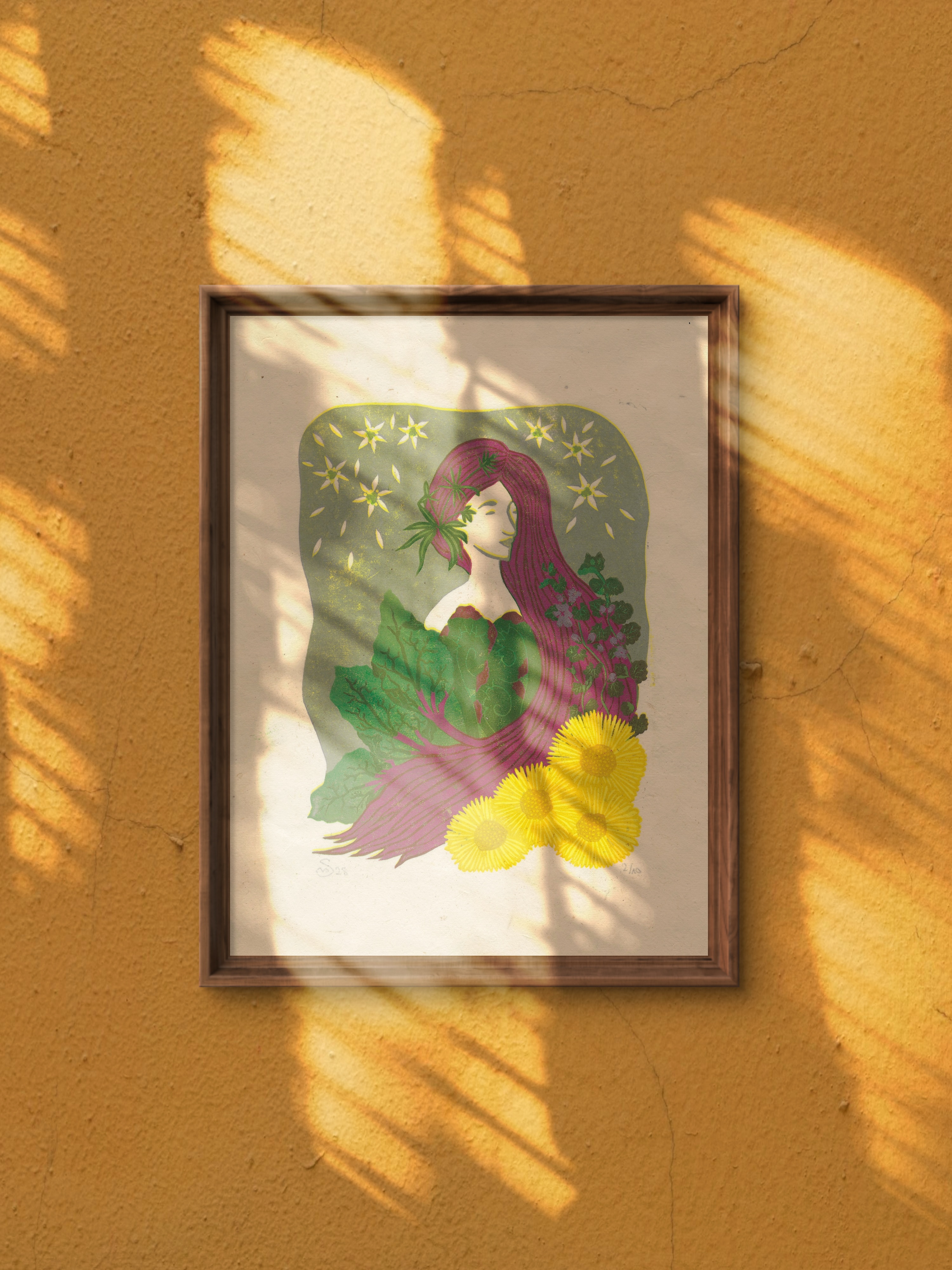 Relief Print - Madame Printemps