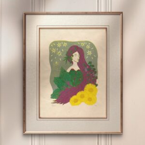 Relief Print - Madame Printemps