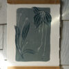 Relief Print - Plantago
