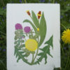 Relief Print - Weeds