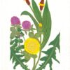 Relief Print - Weeds