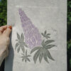 Botanical Blockprint Lupins