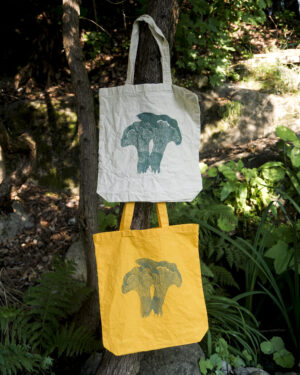 Handprinted Artwork Totebags
