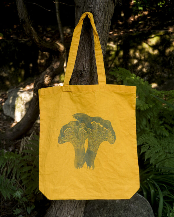 Totebag Chanterelles Yellow