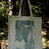 Handprinted Artwork Totebags Plaintain