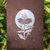 Hand-printed Reliefprint Echinacea