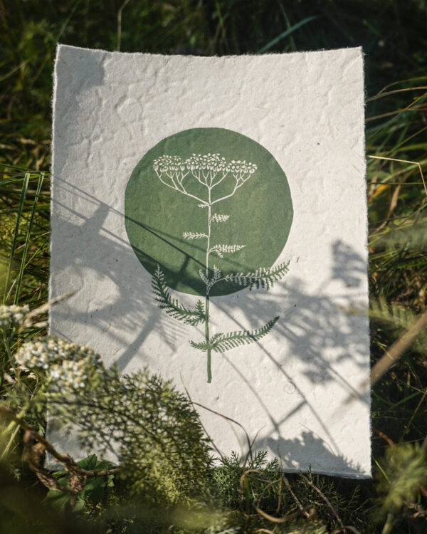 Botanical Blockprint Yarrow