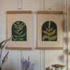 Blockprint Goldenrod Mullein Herbs