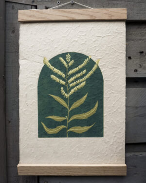 Botanical Blockprint Goldenrod