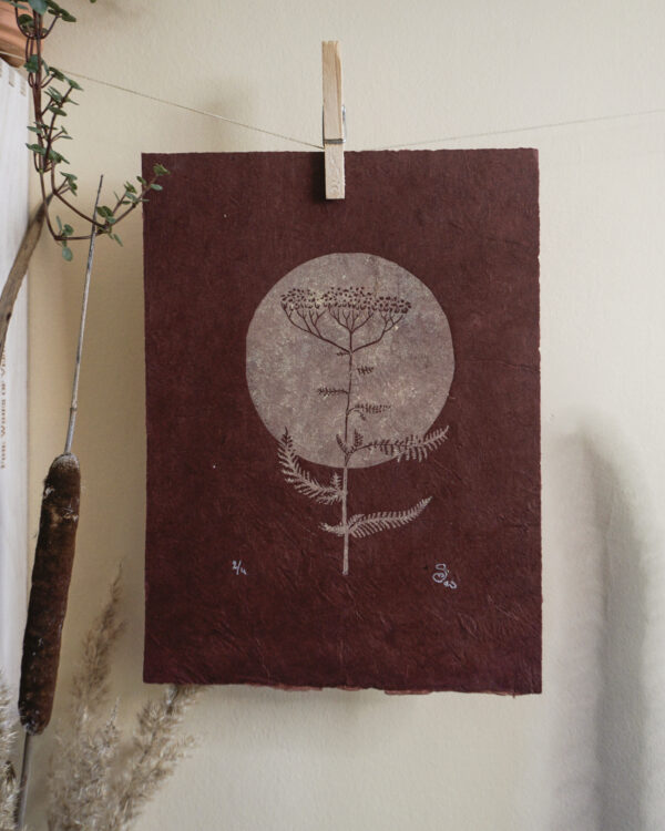 Botanical Blockprint Yarrow