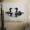 Botanical Print Loon Fauna