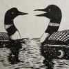Botanical Print Loon Fauna