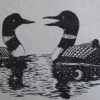 Botanical Print Loon Fauna
