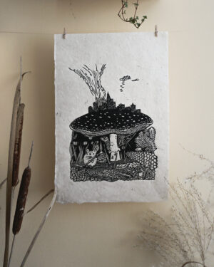 Heartpiece Botanical Blockprint Shelter