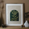 Verge d'or Botanical Blockprint Goldenrod