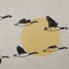 Bernaches Blockprint Canadian Goose Migration