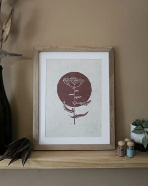 Botanical Blockprint Yarrow
