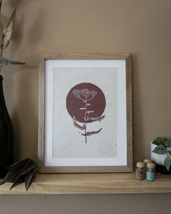 Botanical Blockprint Yarrow