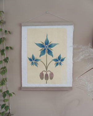 Botanical Print Bourage