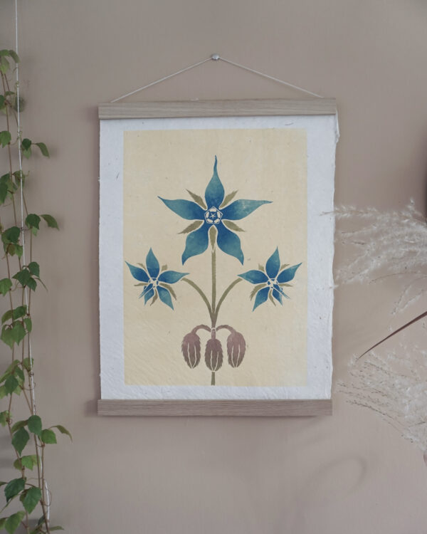 Bourage Botanical Print Bourage
