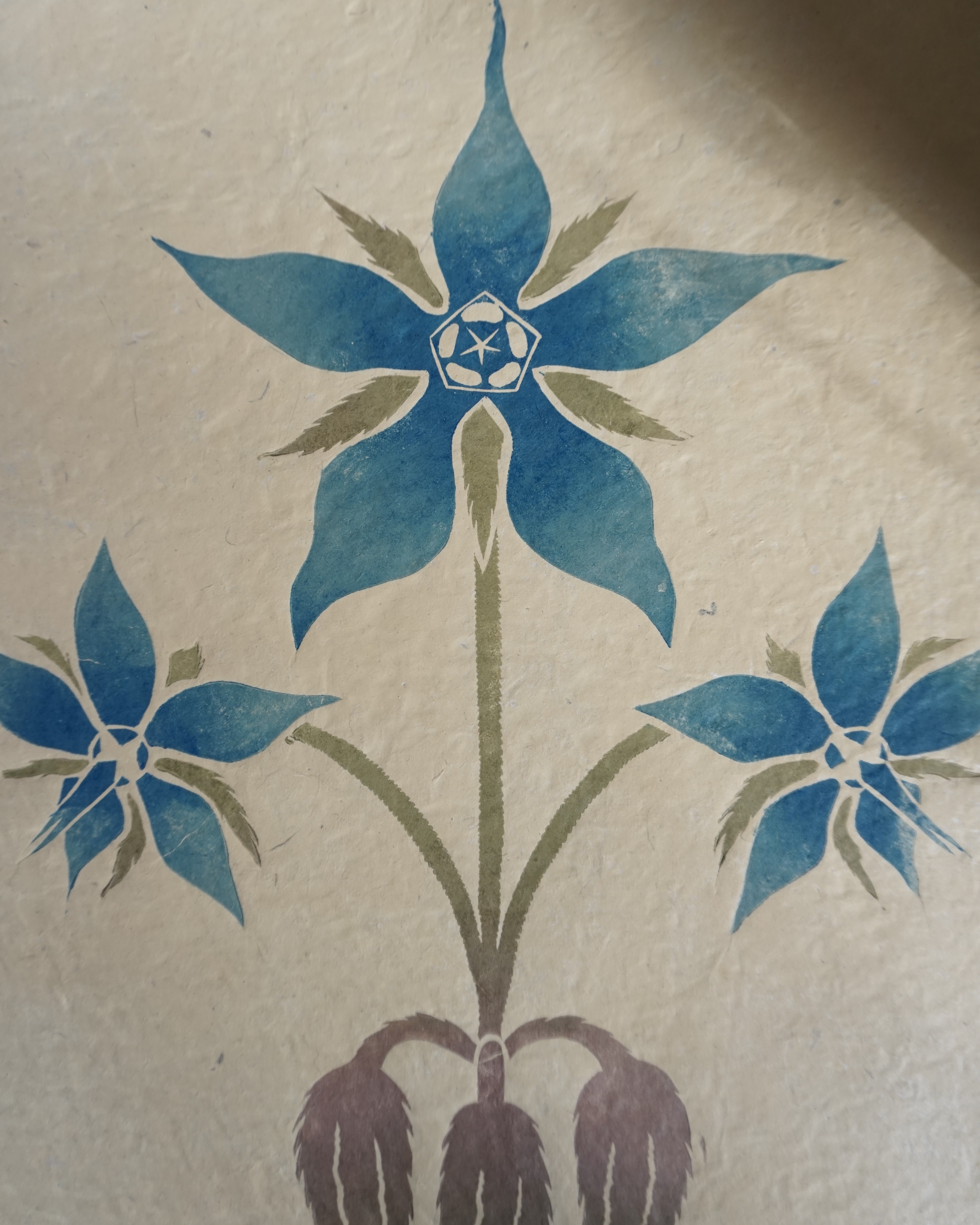 Bourage Botanical Print Bourage