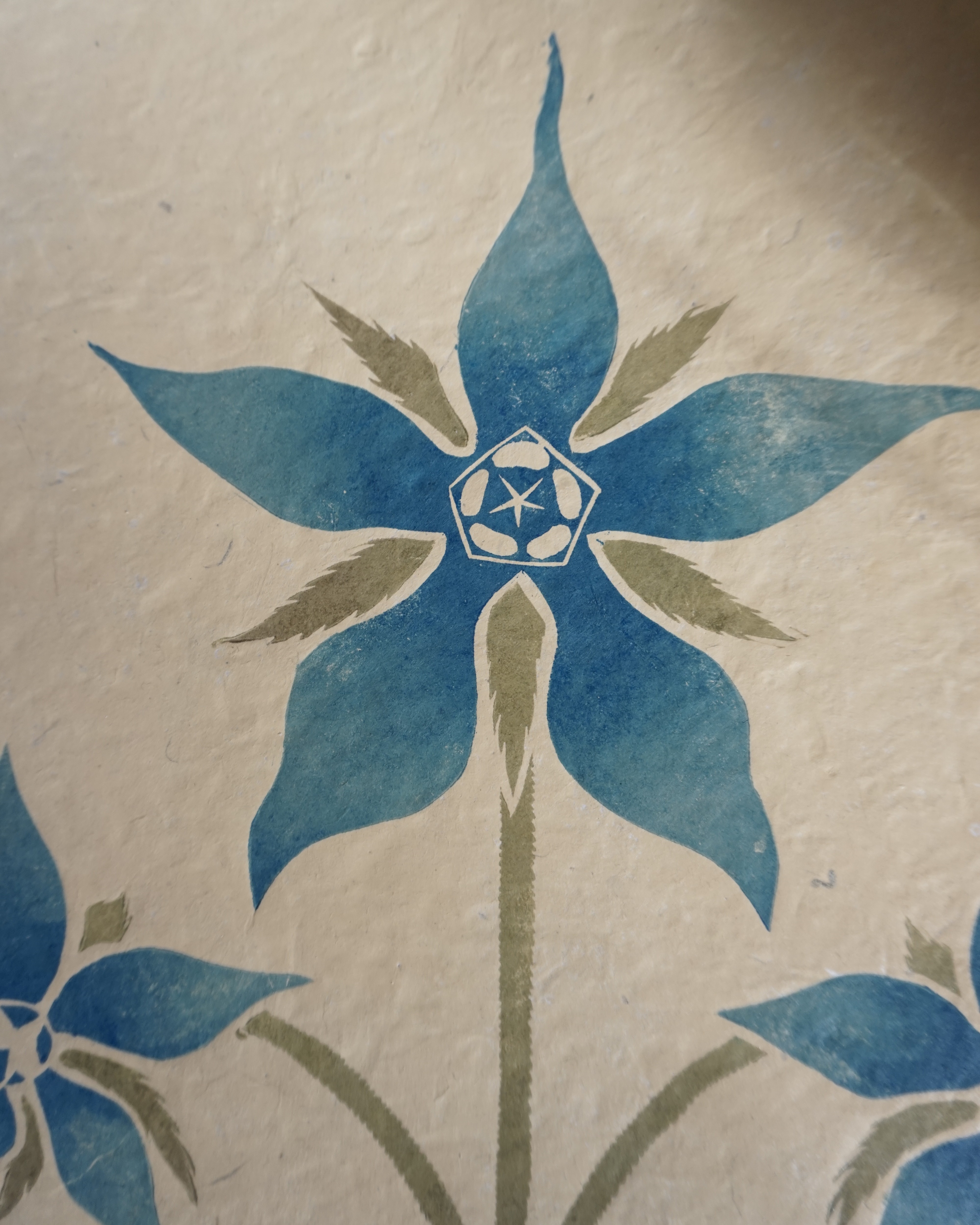 Bourage Botanical Print Bourage