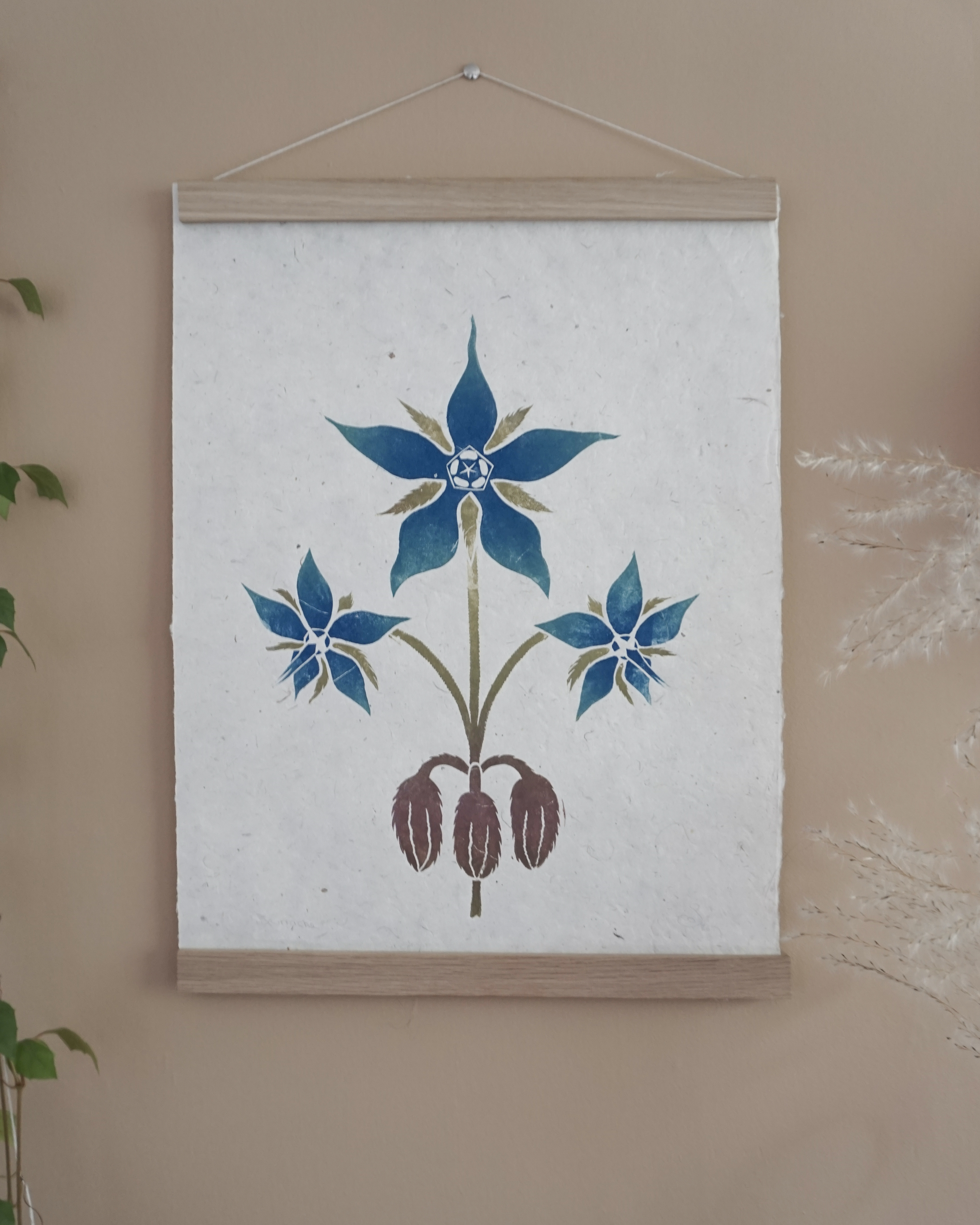 Bourage Botanical Print Bourage