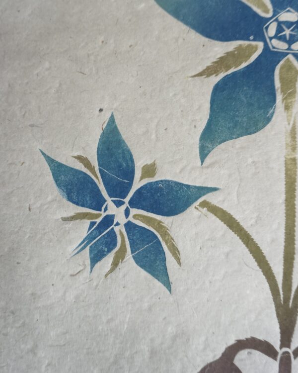Bourage Botanical Print Bourage