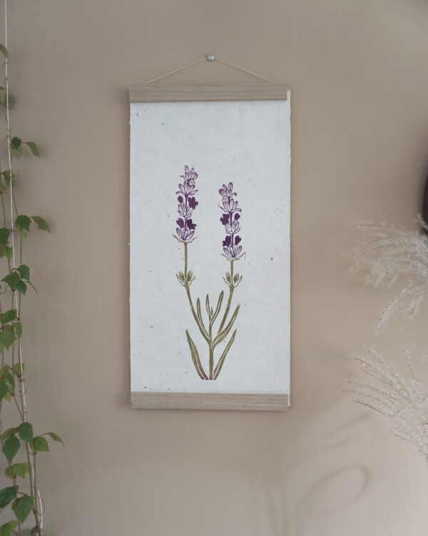 Lavander Botanical Print Lavander