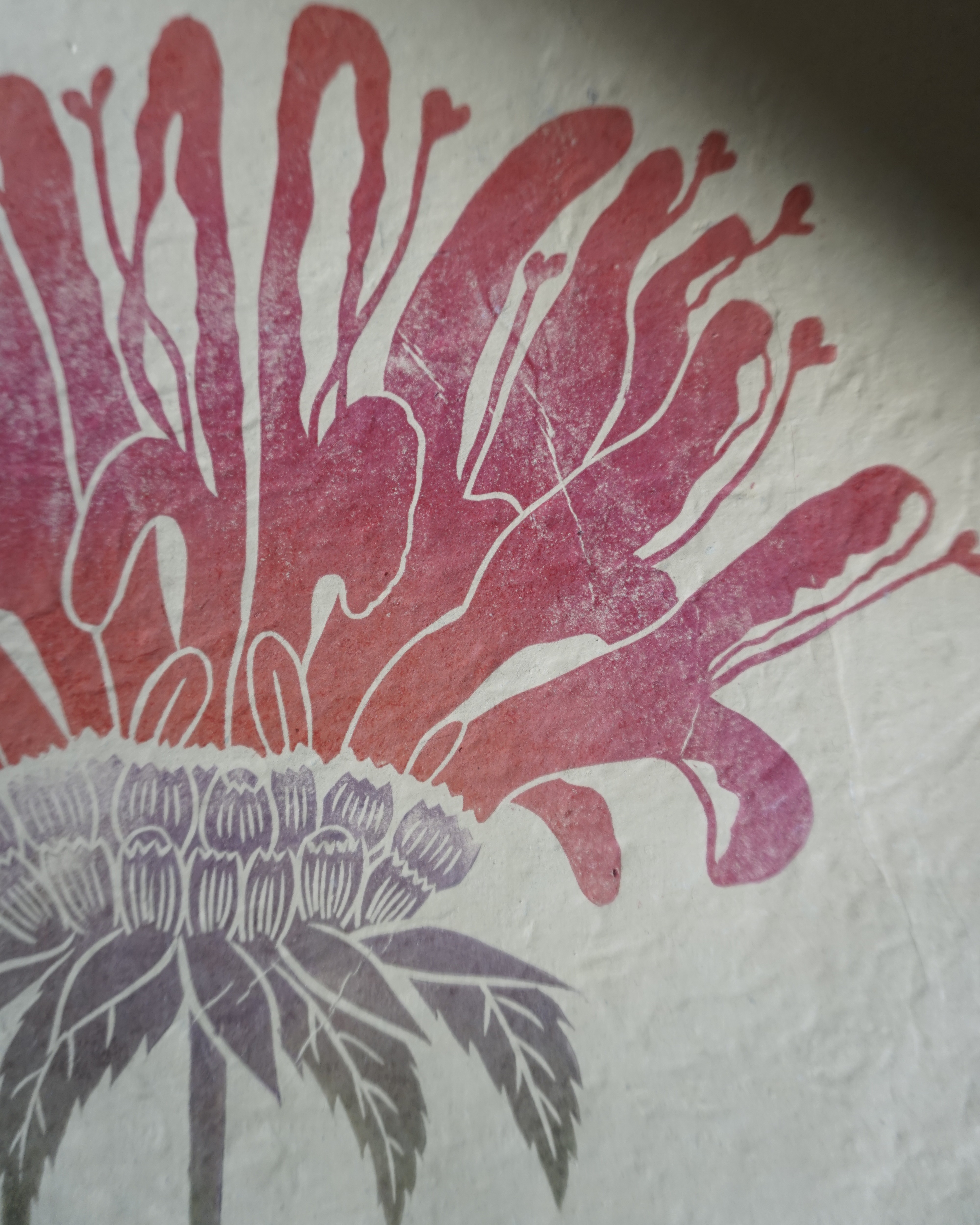 Monarda Botanical Print Monarda Beebalm