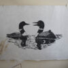 Botanical Print Loon Fauna