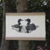 Botanical Print Loon Fauna