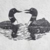 Botanical Print Loon Fauna