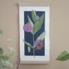 Monarch Métamorphose Dark Blue Botanical Blockprint Monarch Métamorphose