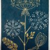 Carrot Sauvage Botanical Blockprint Queen Anne's lace
