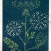 Carrot Sauvage Botanical Blockprint Queen Anne's lace