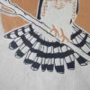Epervier Brun Blockprint Sharp-Shinned Hawk Focus