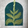Botanical Blockprint Mullein Botanical Blockprint Mullein
