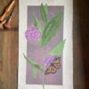Botanical Blockprint Monarch Métamorphose Botanical Blockprint Monarch Métamorphose
